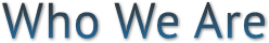 Who We Are Who We Are